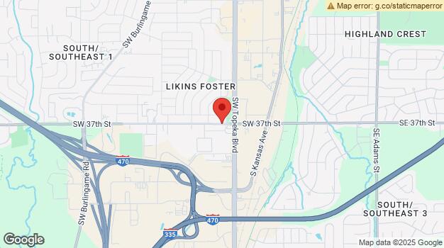 Street map Topeka Kansas PDF