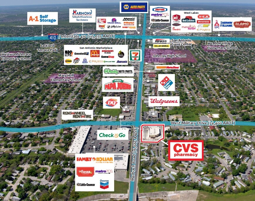 7031 marbach rd san antonio tx 78227 drug store property for