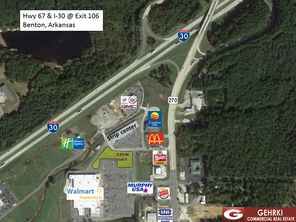 Hwy 270 & I30, Malvern, AR, 72104 Commercial Property For Sale on