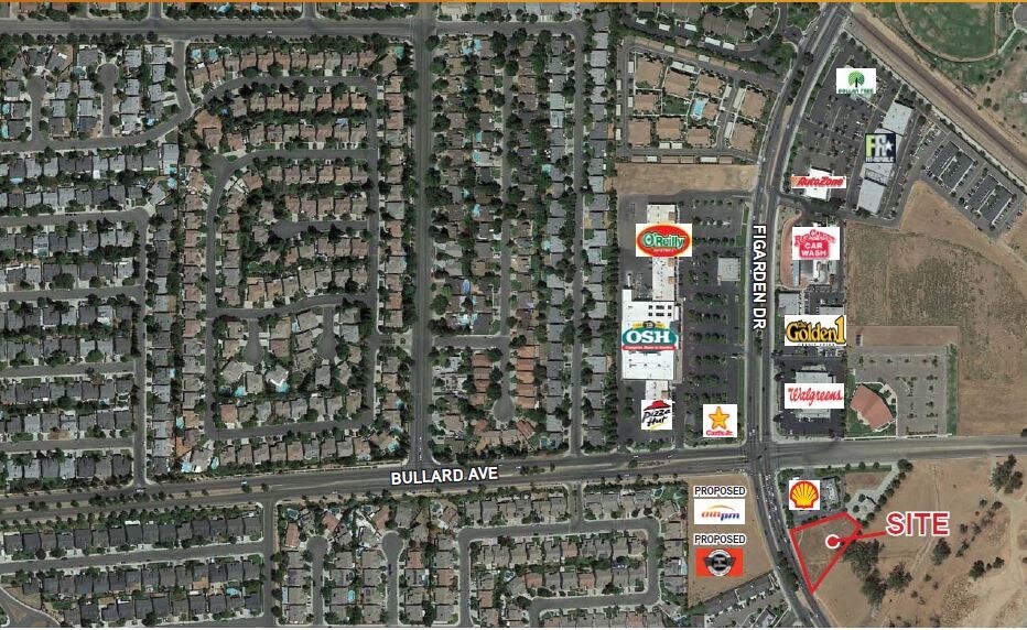 N Figarden Dr Fresno Ca 93722 Commercial Property For On Sec Bullard Figarden