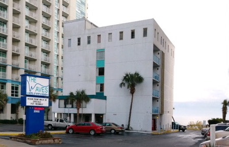 2502 N Ocean Blvd Myrtle Beach Sc 29577 Hotel Property For Waves Front Building Edited