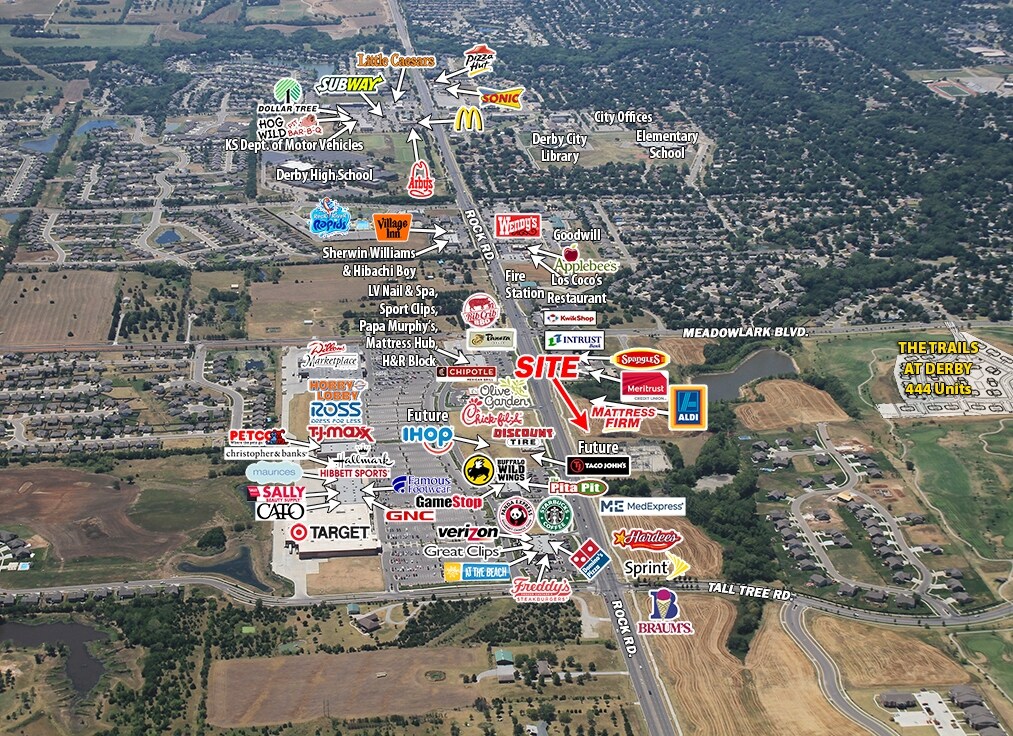 Meadowlark & Rock Rd North Of NW Corner, Derby, KS, 67037