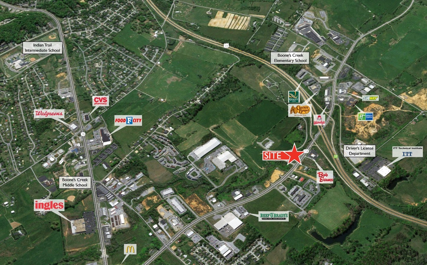 boones creek and browns mill rd johnson city tn 37615